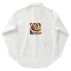 千裕アトリエ（いつもありがとう）のシナモンロール（Cinnamon Roll） Work Shirt