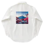 P.H.C（pink house candy）の富士山と紅葉、そして湖のグッズ Work Shirt