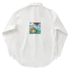 G7のショップの 幻想の浮遊アイランド コレクション（Fantastical Levitating Islands Collection） Work Shirt