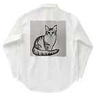 discwの猫ちゃん Work Shirt