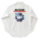 MistyStarkのペンギン警察官 ワークシャツ