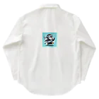 yusaki55maikingの忍者ペンギン Work Shirt