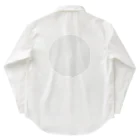 kimchinの白い陰影の同心円の迷路 Work Shirt