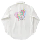 ari designのゆめかわいいバニィ＆ドラゴン Work Shirt