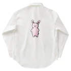 みつまめこshopのポテっとうさぎ Work Shirt