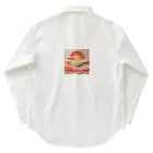 クロスクリエイティブの美ら島のサンライズ Work Shirt