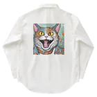 washi-and-washichanのゲス猫 Work Shirt