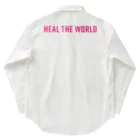 GreenCrystalのHeal the world Work Shirt