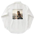 mitsuouの釣り猫 Work Shirt