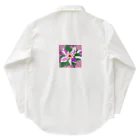 noaru633のドット絵のクレマチス Work Shirt