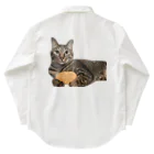 オレはニャン蔵の『猫に小判』オレはニャン蔵 ワークシャツ