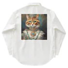 esmeralda64のパライバトルマリンの瞳の猫 Work Shirt