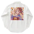 推しの美少女とアイドルのお祭りを楽しむ浴衣美少女 Work Shirt