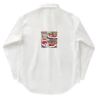 kawaiidoubututatiのいくらおにぎり Work Shirt