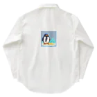 AI画像作って遊ぼうのドット絵のペンギン Work Shirt