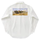 世界美術商店のヴォルガの船曳き / Barge Haulers on the Volga Work Shirt