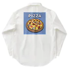 ほらをた娘🦈ྀི🎈のほらをた娘 くぁに＆いくぁ PIZZA Work Shirt