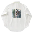 SaltyCookie Design Worksの猫パーカーの女の子(11) Work Shirt