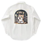 mimikkyu322のTired cat7 Work Shirt