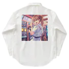 アニメ好きの野生味溢れる店J JK専門店の電気系ポーニーテールJK　 ワークシャツ