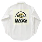 bassblocksのクラシカルバスロゴ Work Shirt