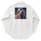 AQUAMETAVERSEの七夕の夜彦星と織り姫　なでしこ1478 Work Shirt