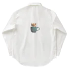 ColoriLのマグから子猫 Work Shirt