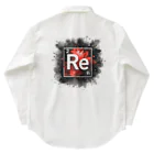 science closet（科学×ファッション）の元素シリーズ　~レニウム Re~ Work Shirt