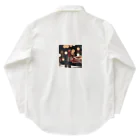 kyuamomoichiのレッドキス Work Shirt