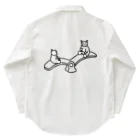 eugorameniwaの猫のシーソー Work Shirt