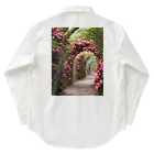 AQUAMETAVERSEの椿のドーム　なでしこ1478 ワークシャツ