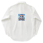 子猫カーニバルの煽り運転禁止！ Work Shirt