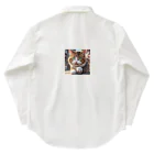 oz-chanの何かしようとしてる猫 ワークシャツ