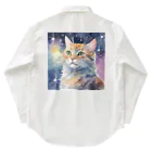 星降る夜にの宇宙猫 Work Shirt