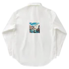 Pixel Art Goodsのヴェネチア（pixel art） Work Shirt