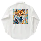 KAPPA TRAVEL GOの柴犬の幾何学 Work Shirt