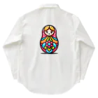 momonekokoのマトリョーシカちゃん Work Shirt