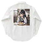 sgt-chikaraの朝食中の女子高生2 Work Shirt