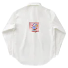 moyasi_777の時計ちゃん Work Shirt