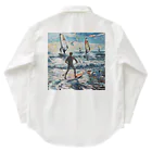 AQUAMETAVERSEのsupとwindsurfingレース　エンジェル717 2065 Work Shirt