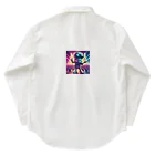 波乗り南国🏝️のスカルくん Work Shirt