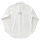 COLOrinのガーベラ(白) ワークシャツ