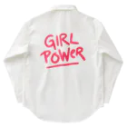 あい・まい・みぃのGirl Power-女性の力、女性の権力を意味する言葉 ワークシャツ