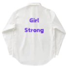 あい・まい・みぃのGirl Strong-強い女性を表す言葉 ワークシャツ