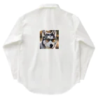 naftethのスパイ犬コードネームハスキー ワークシャツ