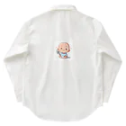アミュペンの可愛らしい赤ちゃん、笑顔🎵 ワークシャツ
