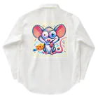 funny-itemsのパニックマウス Work Shirt