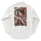 Omaniの浮世絵風美女 Work Shirt