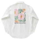 NatureDesignStoreのNO RAIN,NO FLOWER Work Shirt