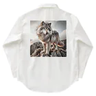 中村マコトのオオカミ　森の番人2 ワークシャツ